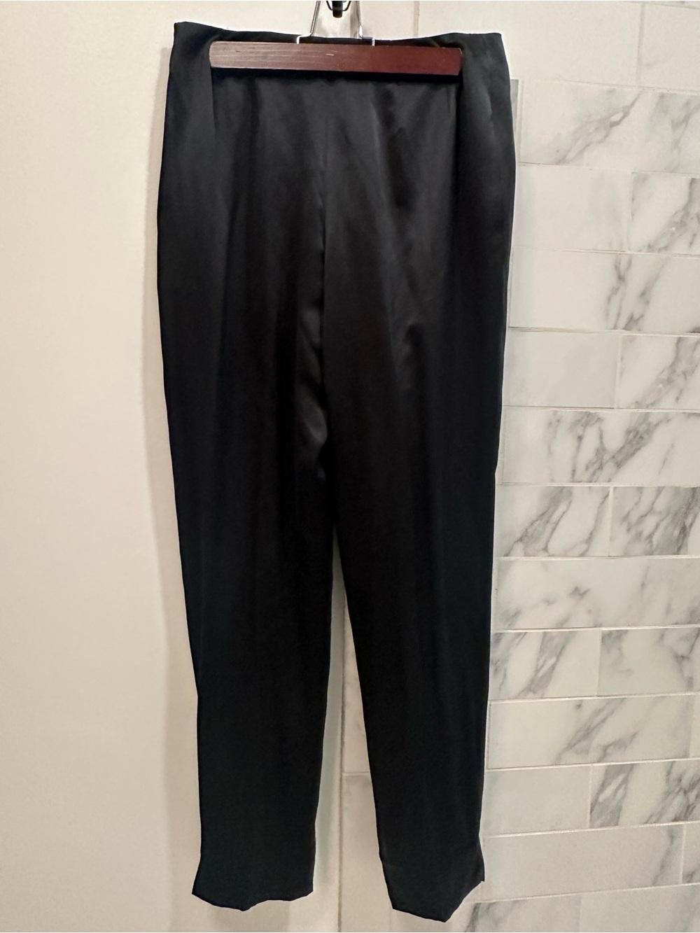 Dana Buchman Black Skinny Silk Lined Dress Pants US 6